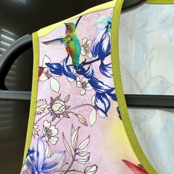 Clover Canyon Birds Dress, Size XS - Picture 5 of 13